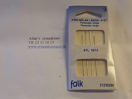 Perlenåle st. 10-13 4 stk.