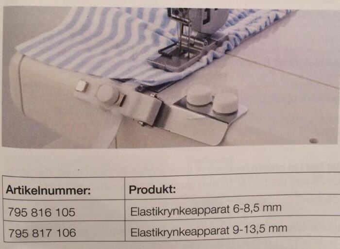 Elastikrynkeapparat 8-13