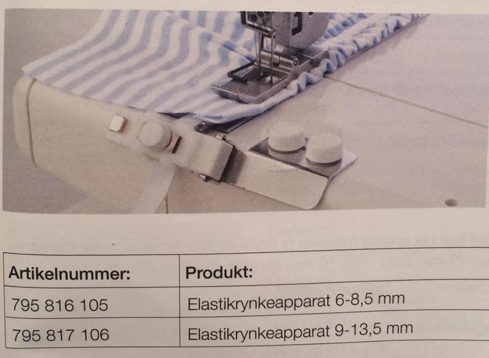 Elastikrynkeapparat 8-13 Elastikrynkeapparat 8-13