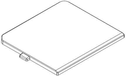 plastdæksel singer model 117