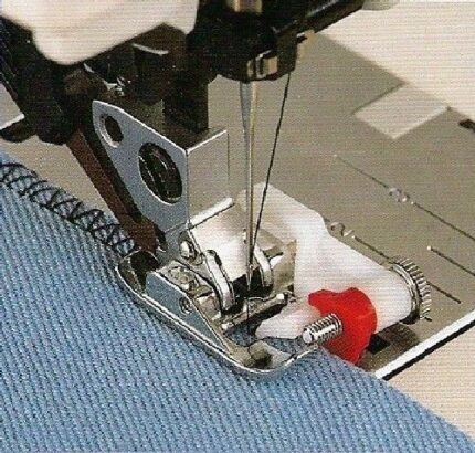 Overlock trykfod