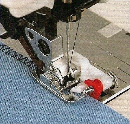 Overlock trykfod Overlock trykfod